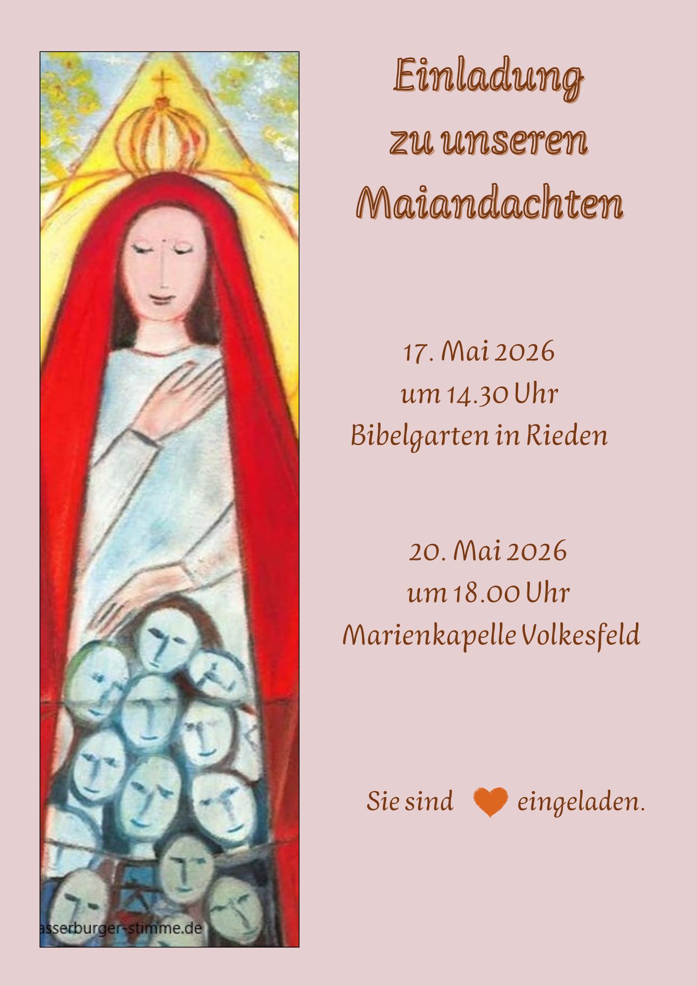 Maiandachten 2026
