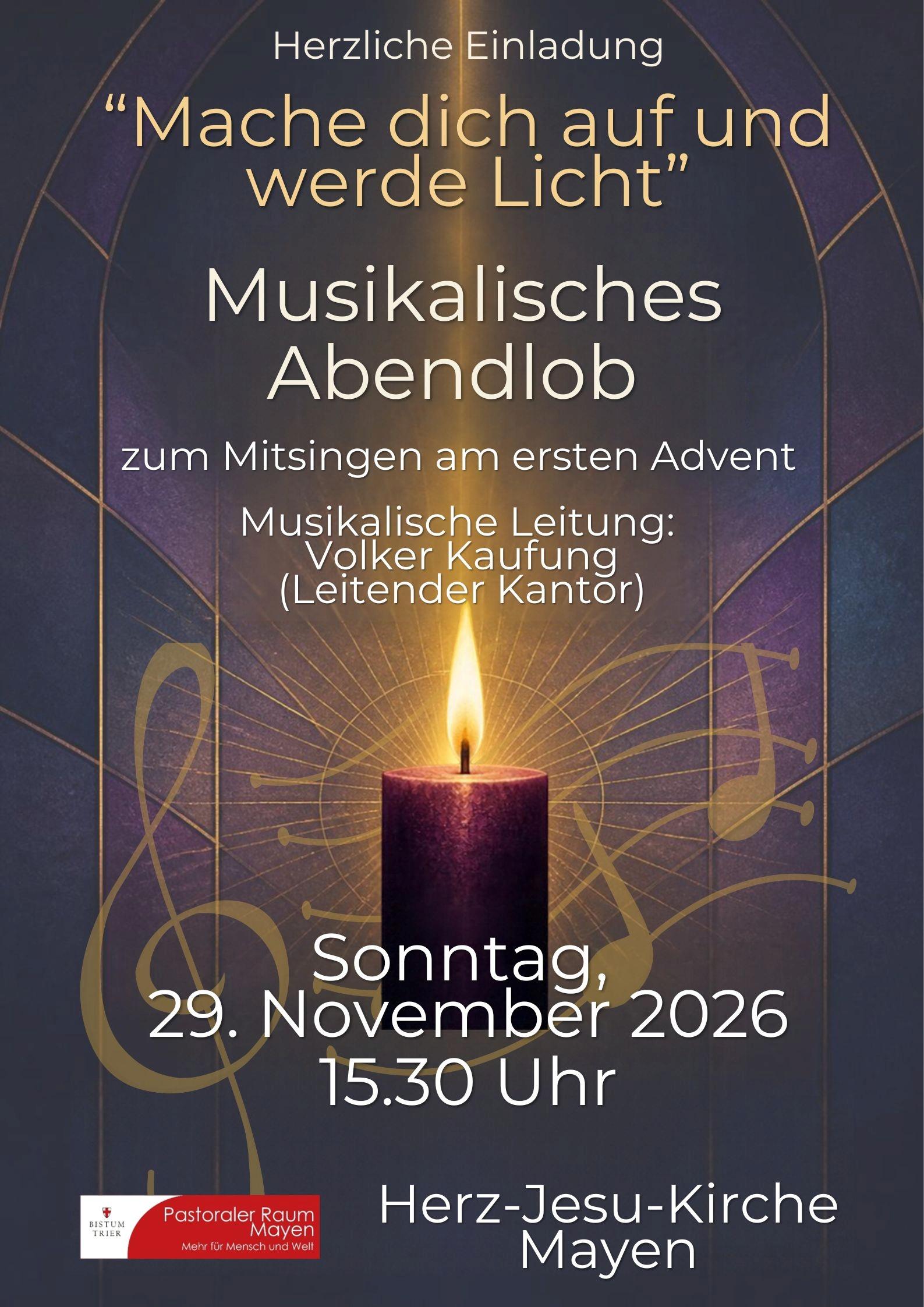 Musikalisches Abendlob Herz Jesu Kirche