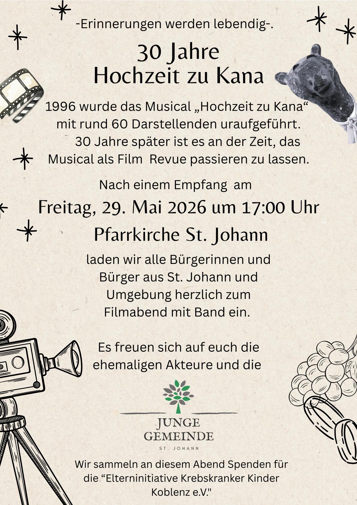 Plakat Hochzeit zu Kana Bilddatei