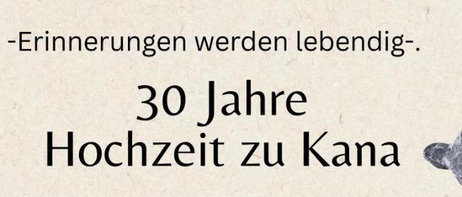 Plakat Hochzeit zu Kana Bilddatei (c) Pfarrei Sankt Lukas Mayen Plakat Hochzeit zu Kana Bilddatei