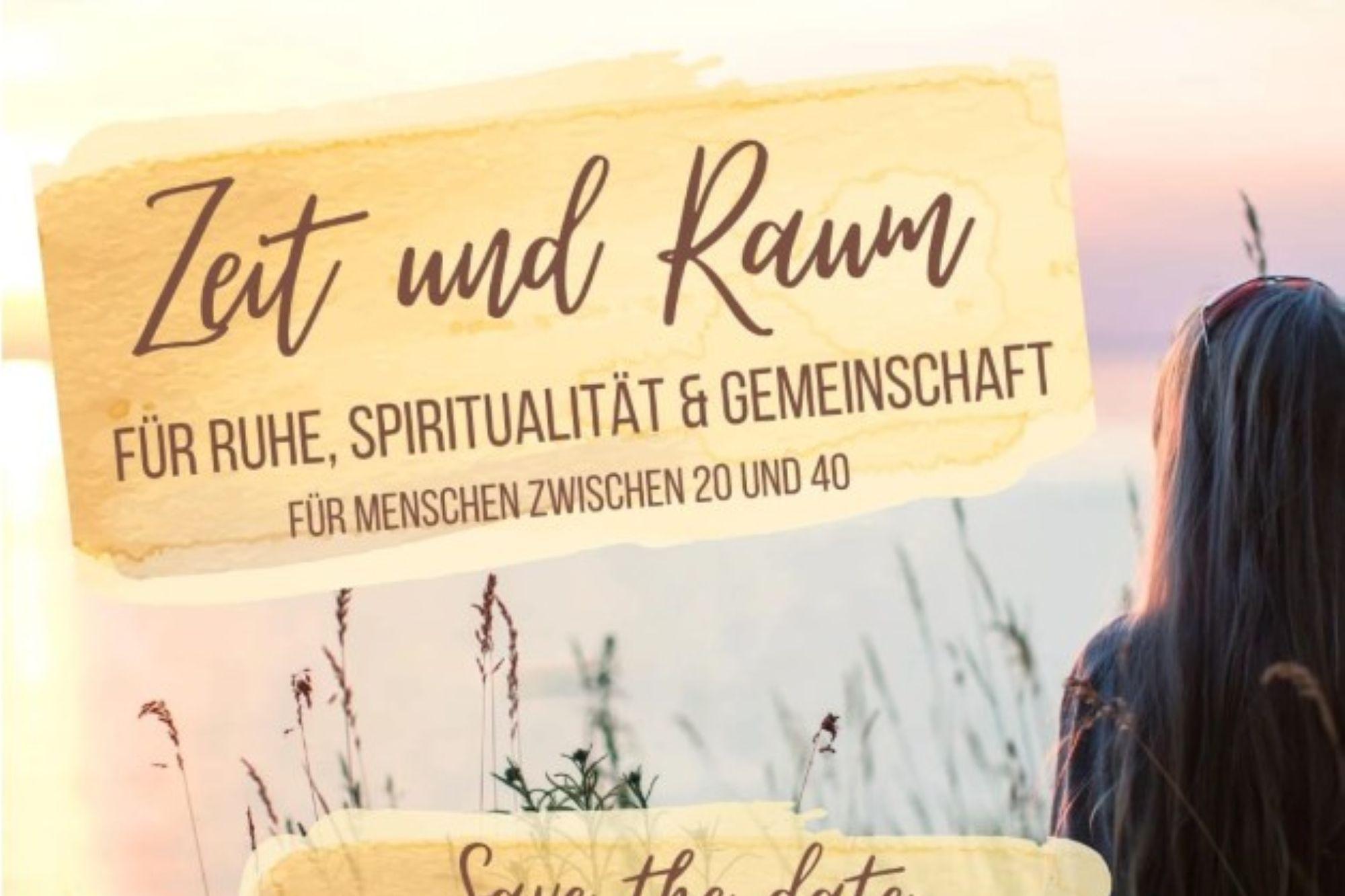 Plakat Zeit und Raum