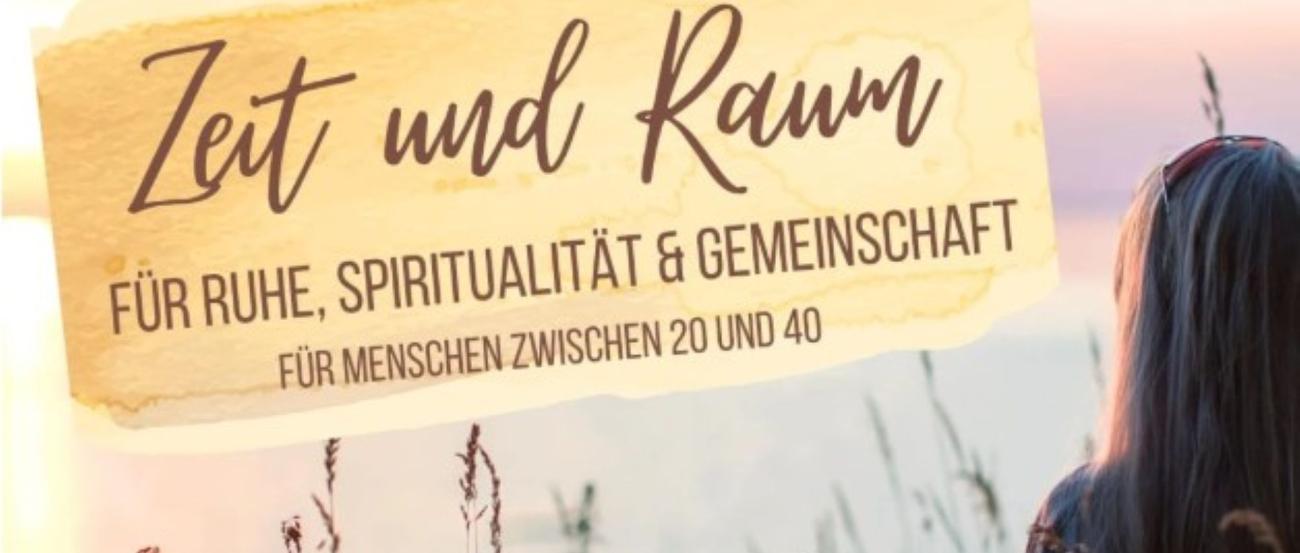 Plakat Zeit und Raum