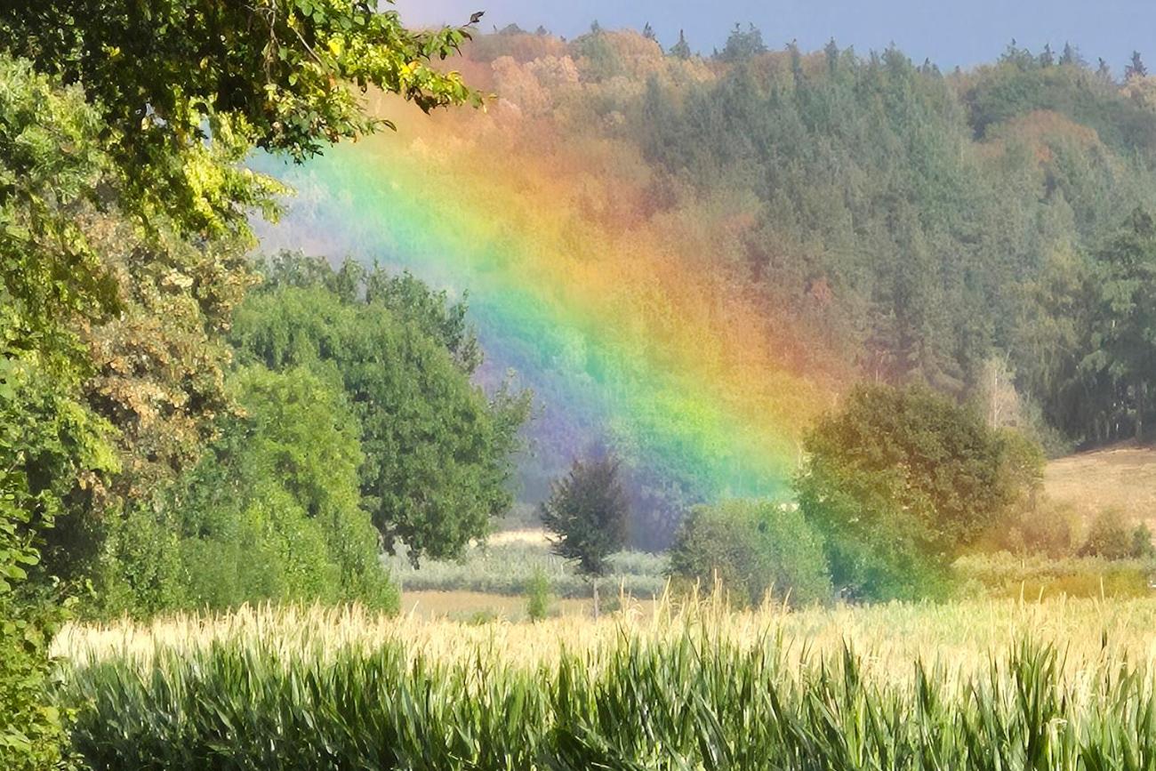 Regenbogen bei Maria Laach