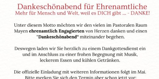 Safe the date - EA 28.06.2025