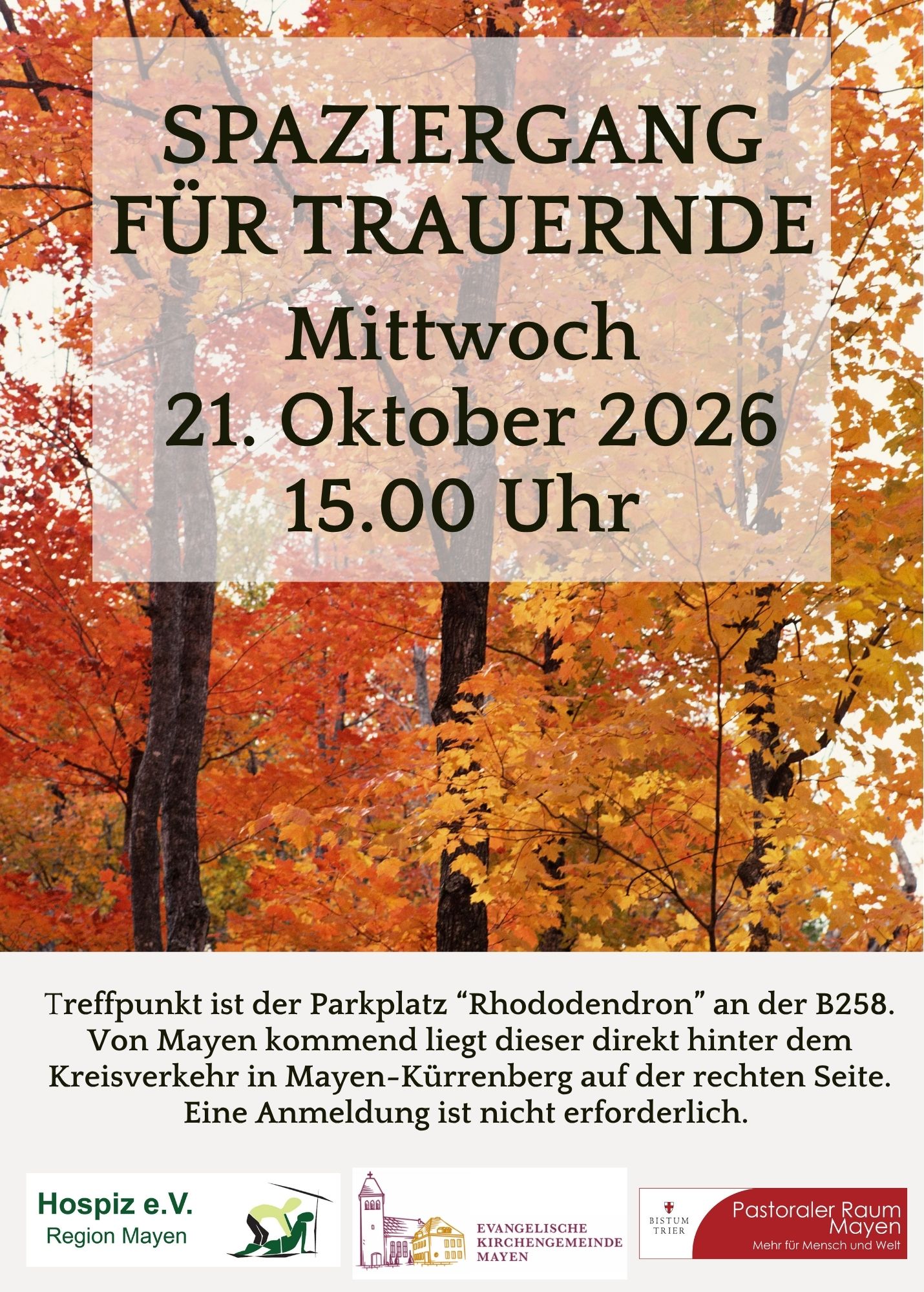 Spaziergang für Trauernde Oktober 2026
