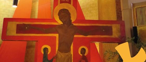 Taizé Kreuz (c) PfarreiSt.Barbara Taizé Kreuz