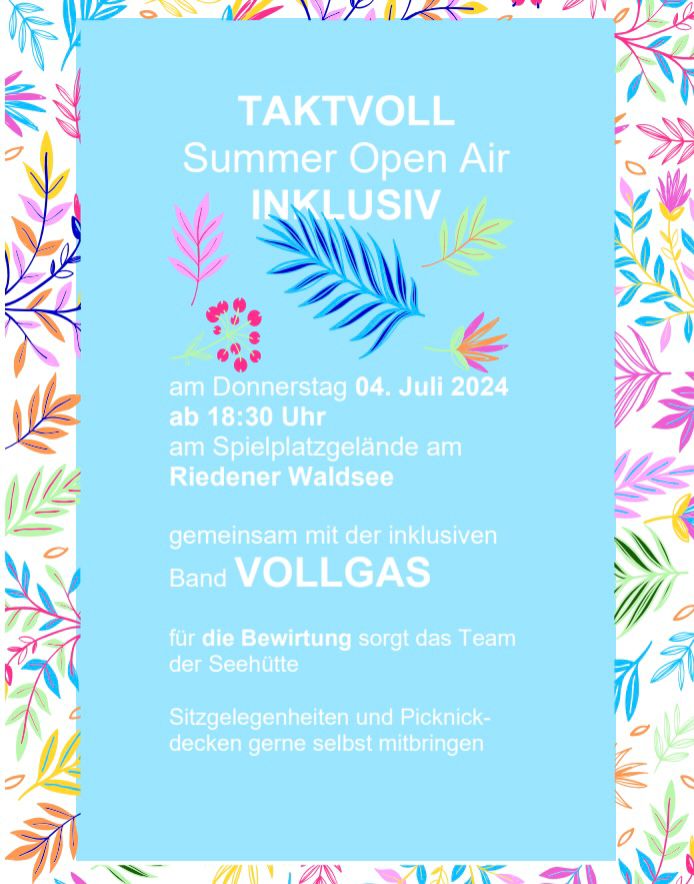 Taktvoll INKLUSIV 07.04.24