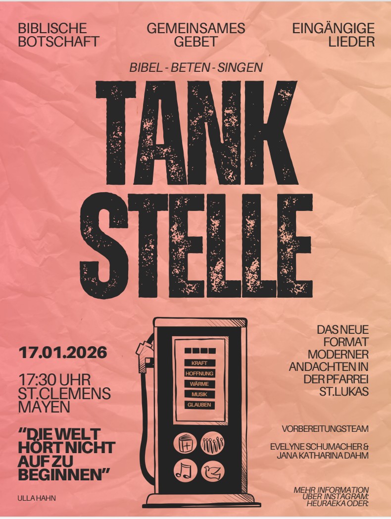Tankstelle 2025 Januar