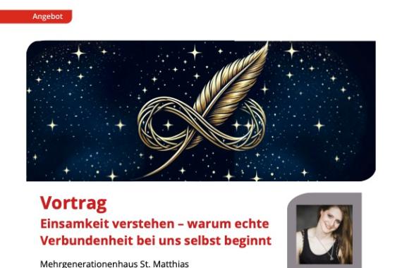 Vortrag über Einsamkeit von Kerstin Tschöpe