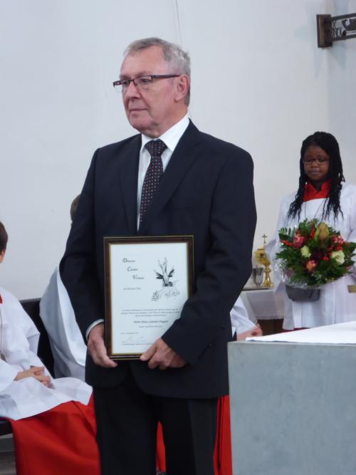Portrait Chorleiter und Organist Heinz-Günter Wagner