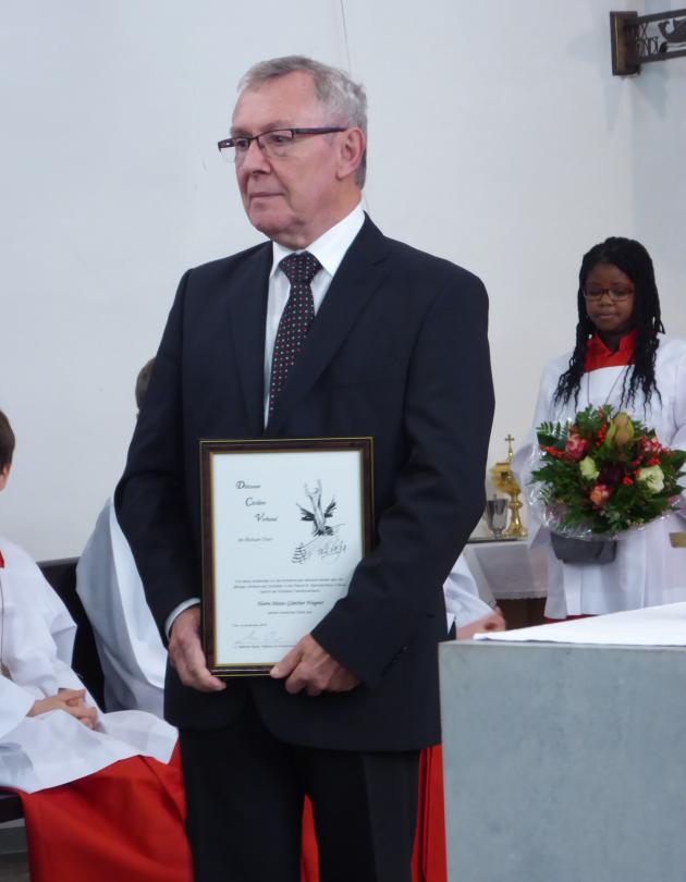 Portrait Chorleiter und Organist Heinz-Günter Wagner