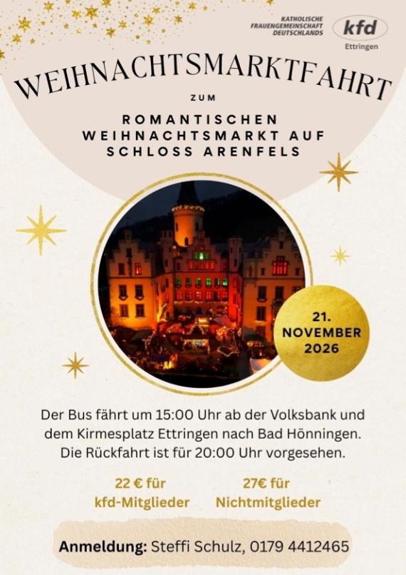 Weihnachtsmarktfahrt 2026
