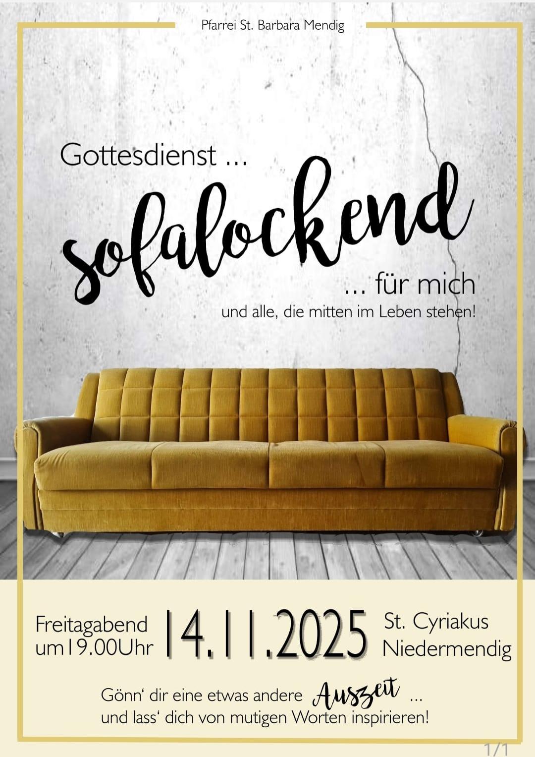 sofalockend 14.11.2025